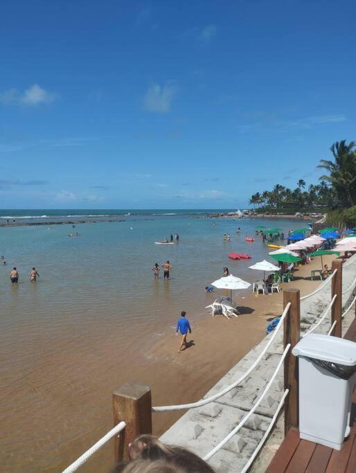 Apt Beira Mar Em Muro Alto Ao Lado Do Nanai Pôrto das Galinhas Buitenkant foto